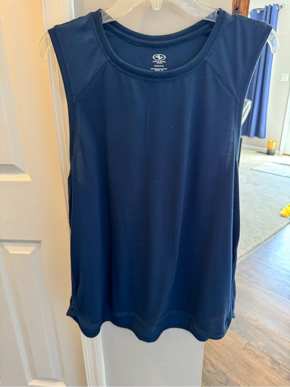 Athletic Works Dark Blue Crew Neck Tank